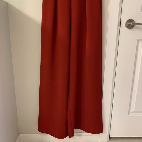 Burgundy palazzo - Picture 2 of 3